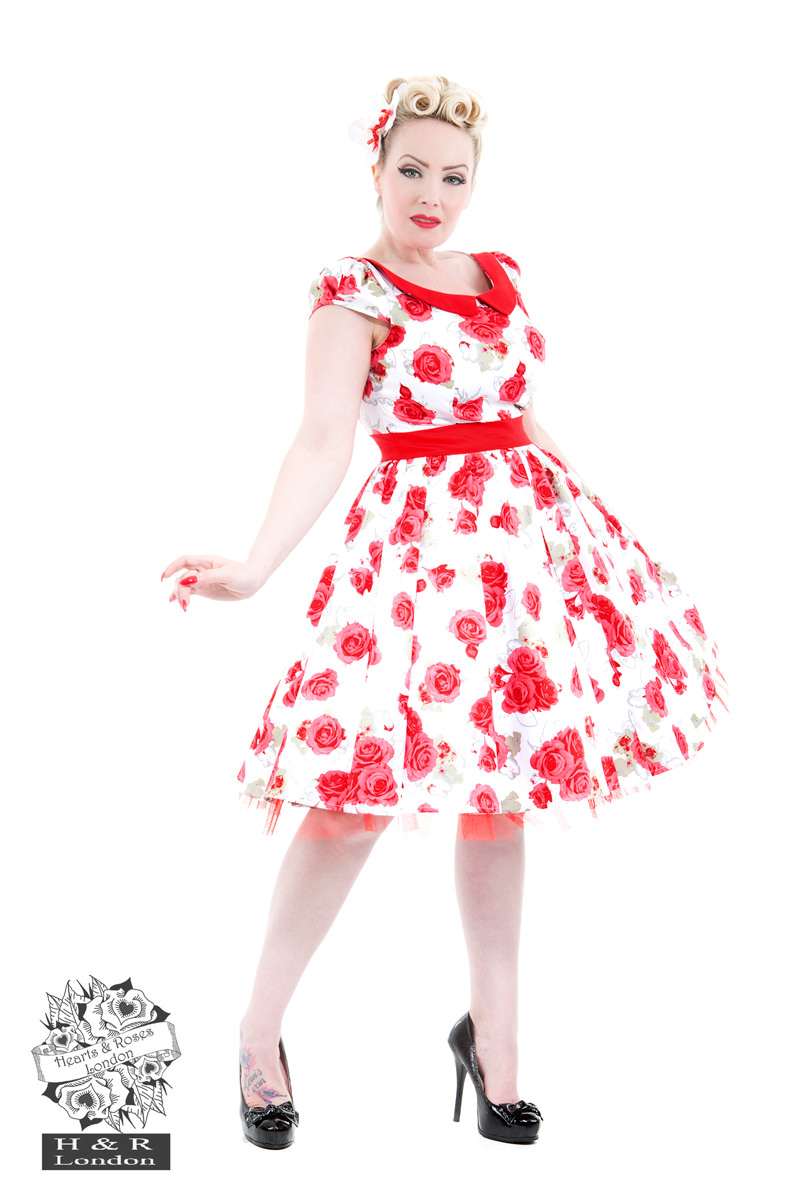 Bianca Roses Day Dress